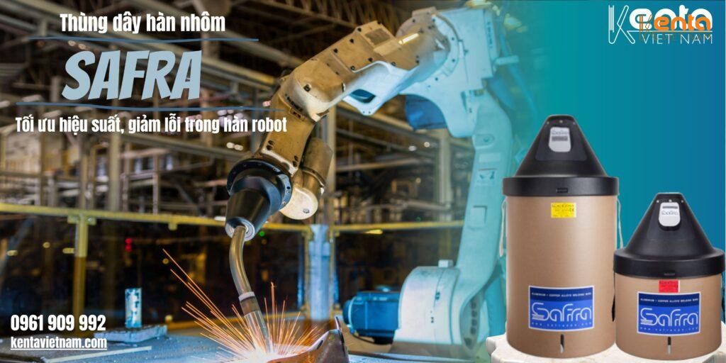 Tối ưu hiệu suất và giảm lỗi trong hàn tự động cho thùng dây hàn nhôm