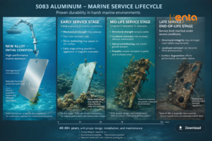 Tuổi thọ nhôm 5083 ở môi trường biển