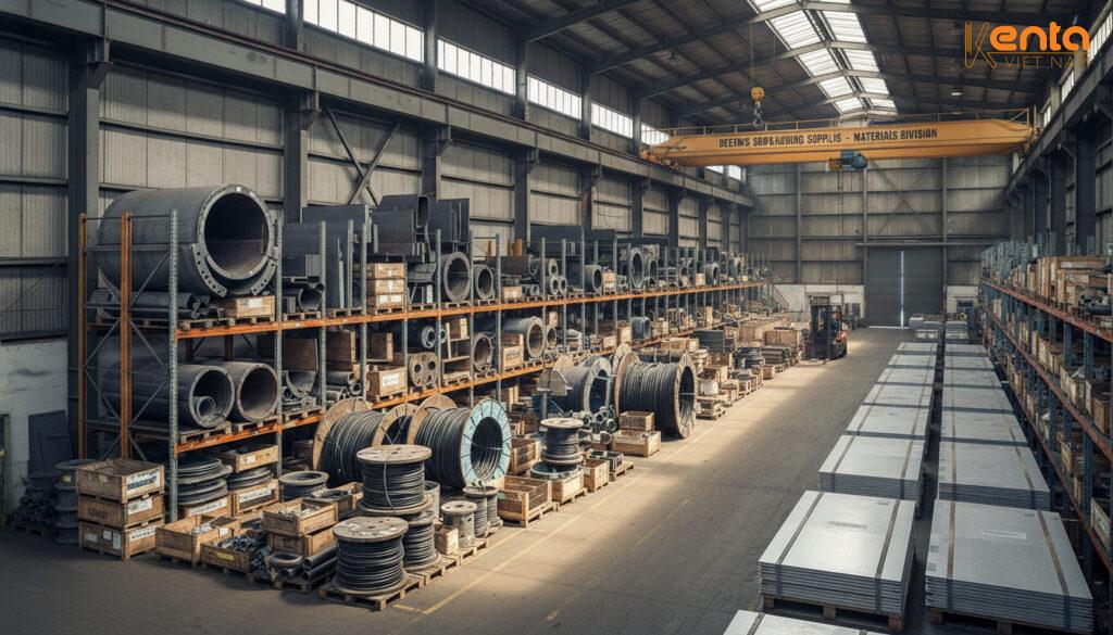 Đối tác vật liệu đóng tàu