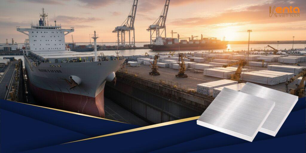 Giải pháp nhôm đóng tàu bền vững