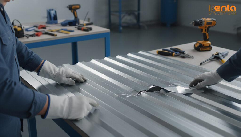 Nhôm bị hỏng phải làm sao?