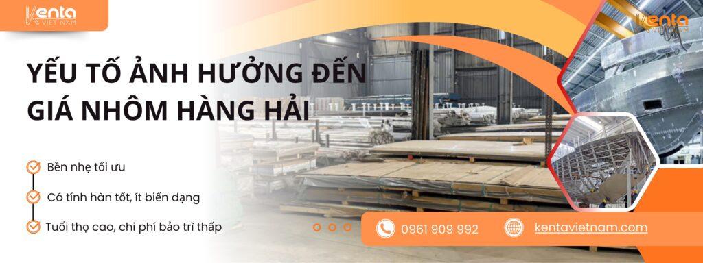 Yếu tố ảnh hưởng đến giá nhôm hàng hải
